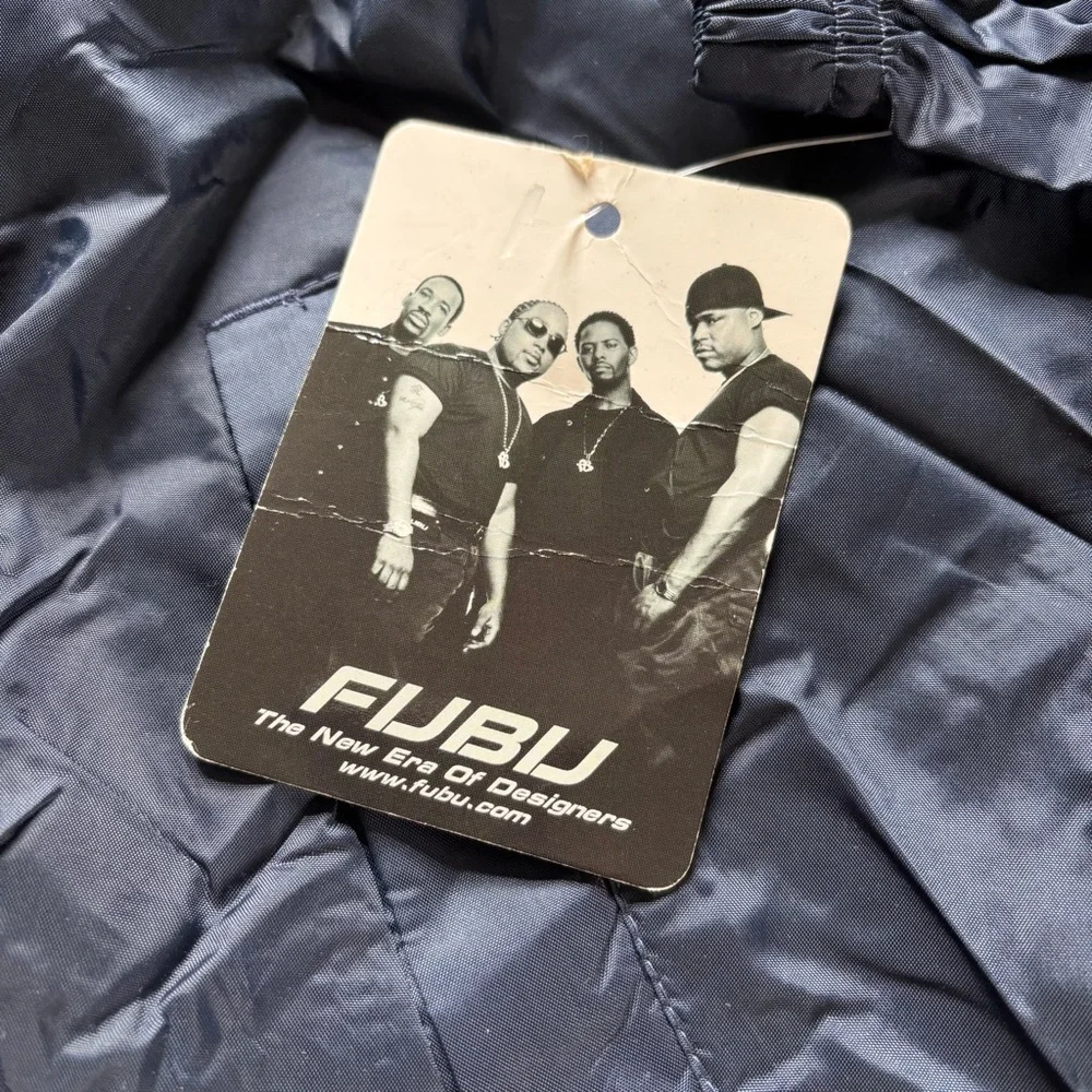 Vintage 90’s FUBU pullover windbreaker unisex NWT